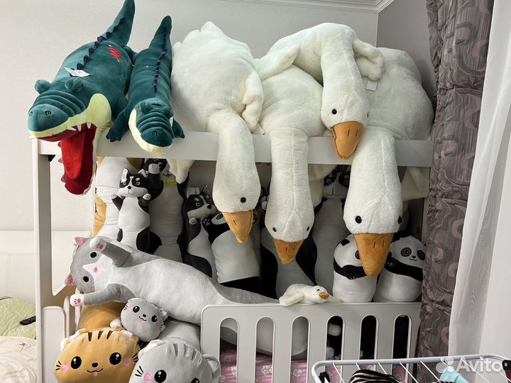 Мягкая игрушка гусь обнимусь