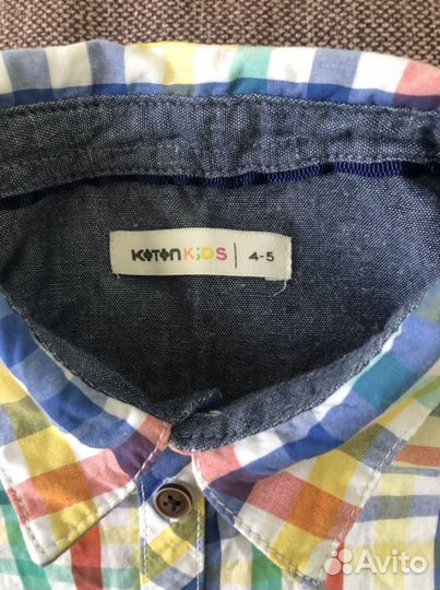 Рубашка на мальчика 104 см 4 года