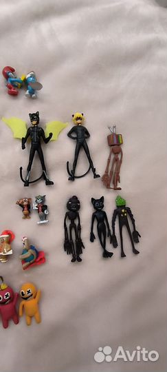 Игрушки с шоколадных яиц