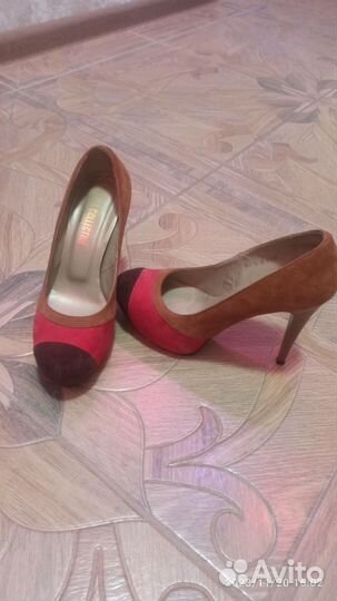 Туфли женские 37 размер натуральная замша