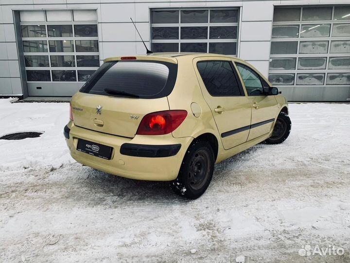 Peugeot 307 1.6 AT, 2002, 175 296 км