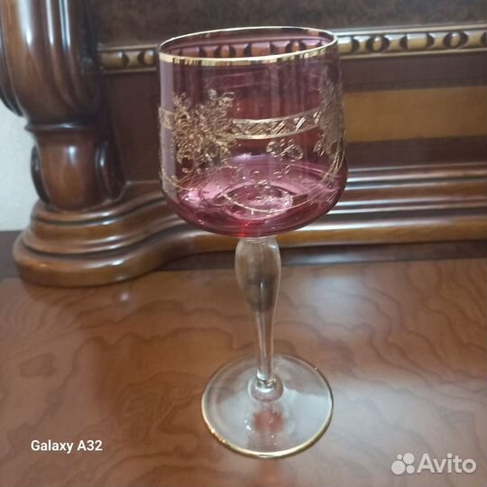 Фужеры богемия