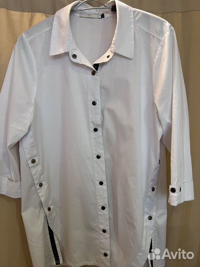 Рубашка женская удлиненная 50