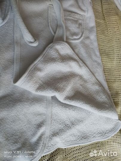 Детский махровый халат 122