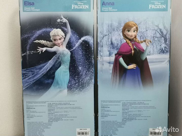 Анна Эльза куклы новые. Холодное сердце. Disney