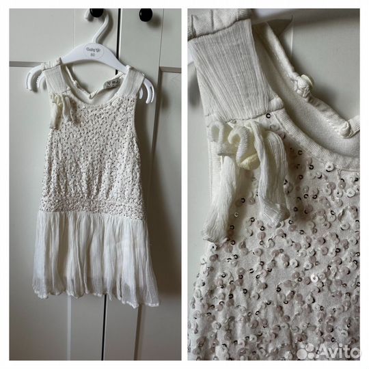Платья для девочки 80-98 размеры