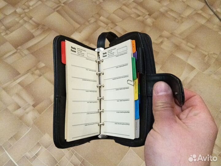 Записная книжка органайзер 90ых