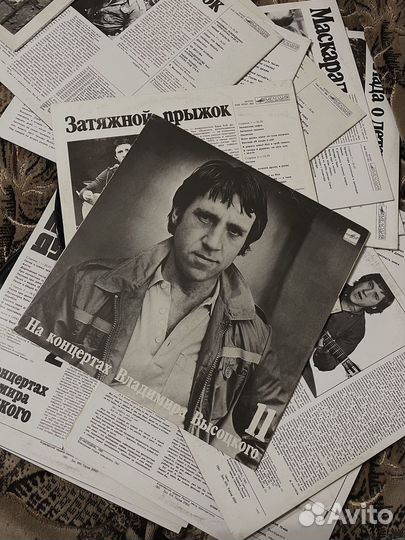 Виниловые пластинки Коллекция Высоцкий 19 шт