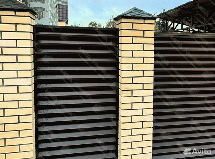 Забор жалюзи еврозабор