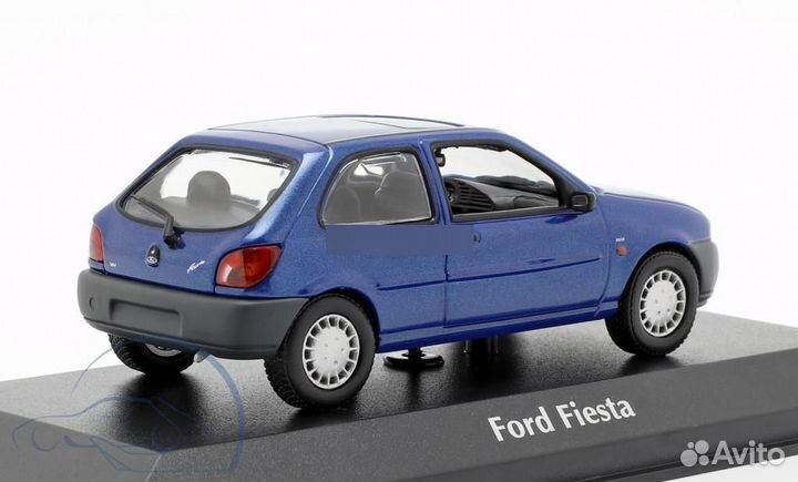 Ford Fiesta 1995 Minichamps Новинка 1:43 Yu-Ra