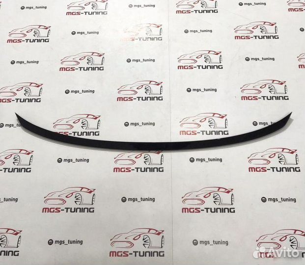 Cпойлер на BMW 3 series G20 M-Perfomance черный