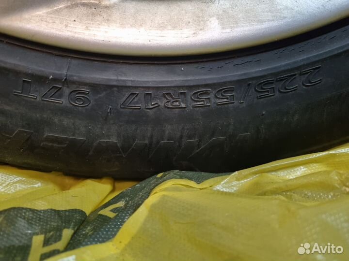 Комплект колес r17 bmw с зимней резиной