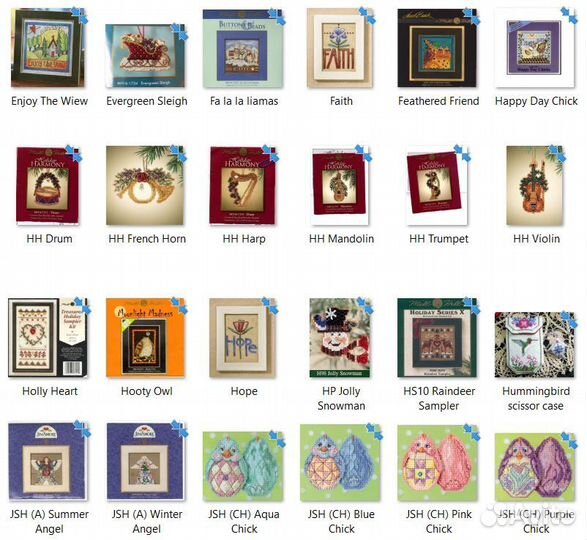 Схемы для вышивания Mill Hill большой выбор