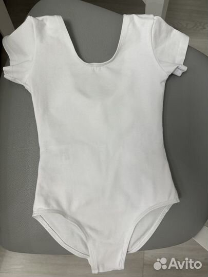 Гимнастический купальник и балетки, 26р