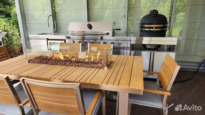 Мангальная зона, уличная кухня,гриль