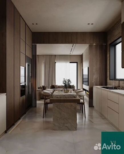 Кухня встраиваемая на заказ