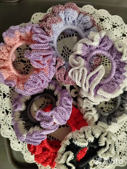 Резинки для волос ручной работы