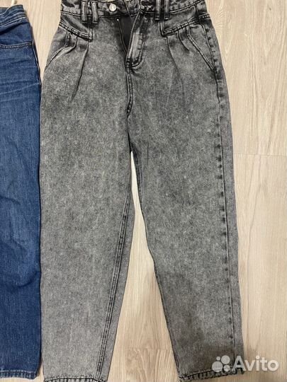 Джинсы бананы женские