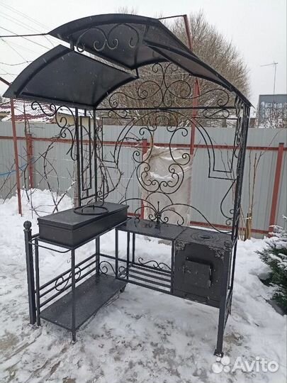 Мангал кованный