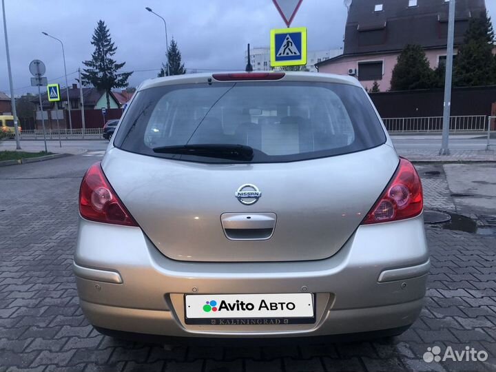 Nissan Tiida 1.6 AT, 2008, 139 870 км