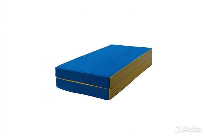 Мат гимнастический 1х1х0,1м из пвх, надежный