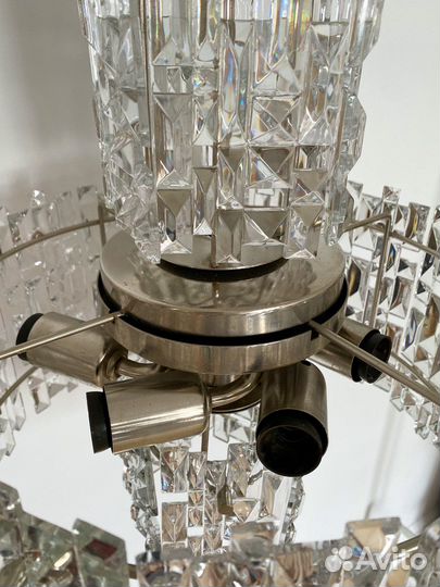 Хрустальная люстра СССР 70-е годы