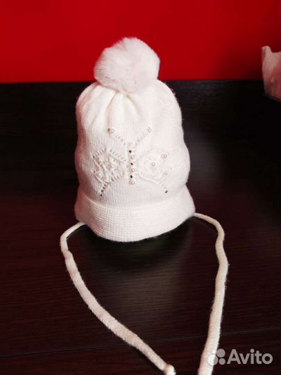 Зимняя шапка на девочку