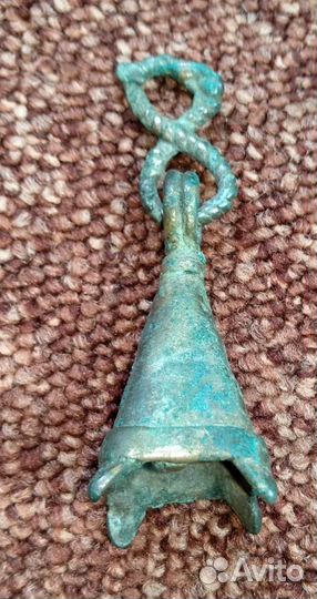 Подвеска медно литая пластика талисман оберег