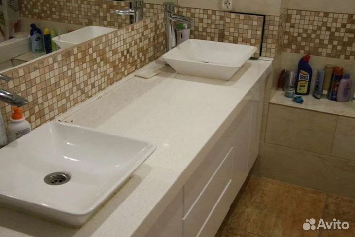 Столешница для ванной