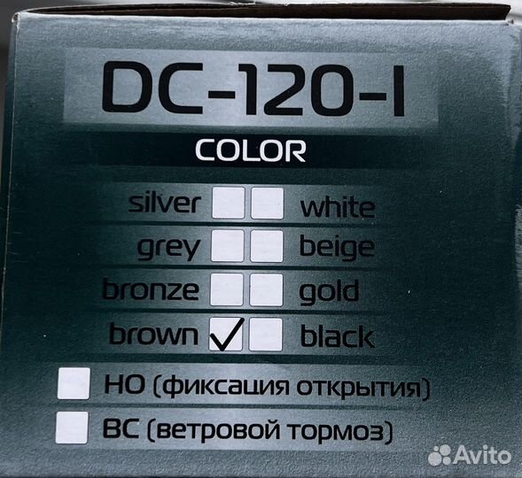 Доводчик дверной notedo DC-120-1