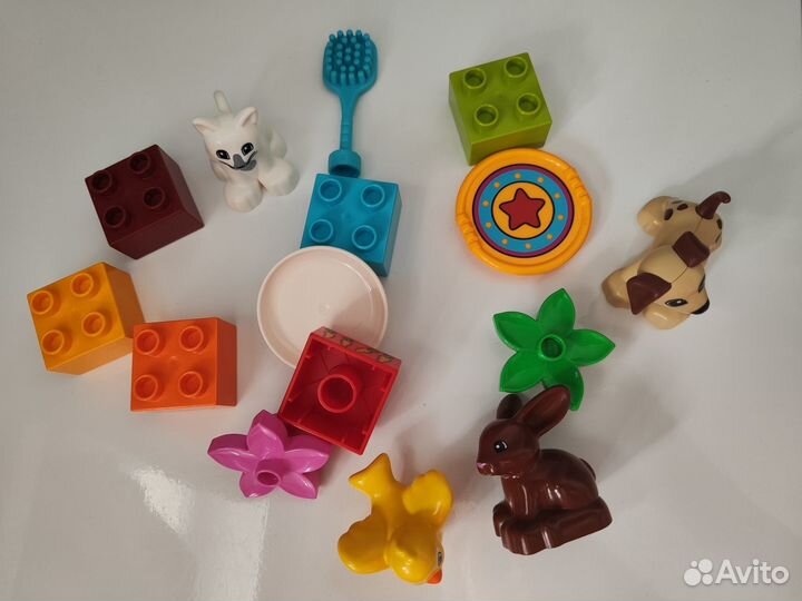 Lego duplo небольшие наборы: игровая и животные