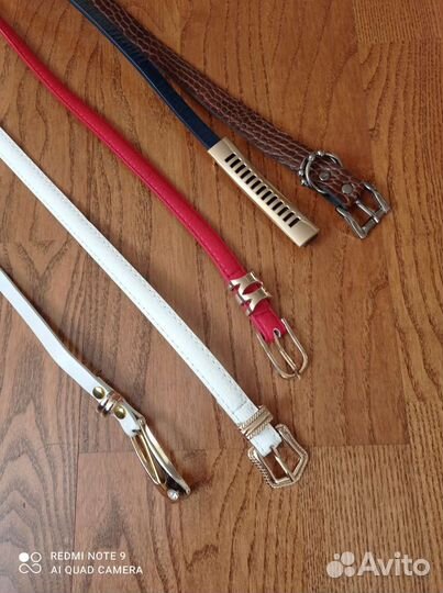 Женские ремни новые