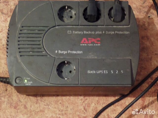 Back ups 525. APC back-ups es 500.