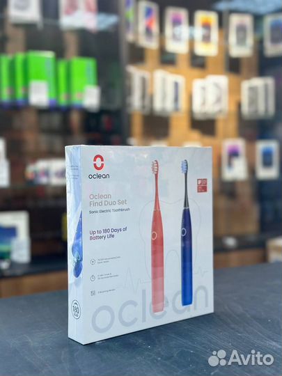 Набор электрических зубных щеток Oclean Find Duo