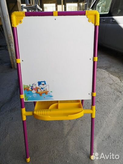 Детский двусторонний Мольберт