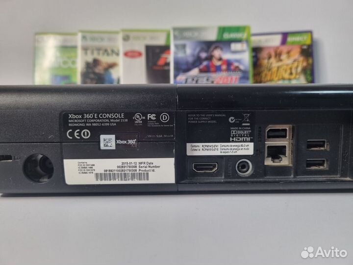 Xbox 360 E 250gb лицензия