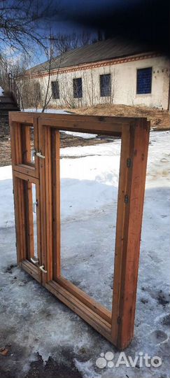 Деревянные окна новые тройное остекление