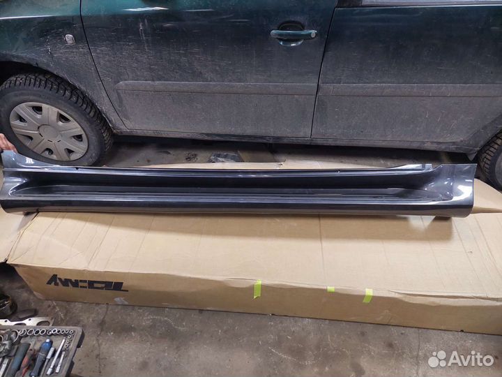 Пороги на toyota prado 150 в стиле lexus