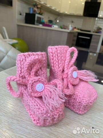 Вяжу пинетки на заказ для малышей
