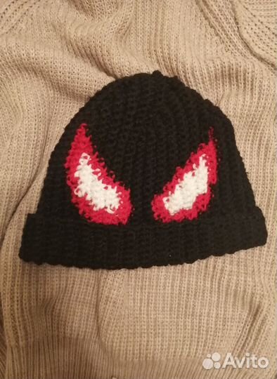 Шапка бини человек паук