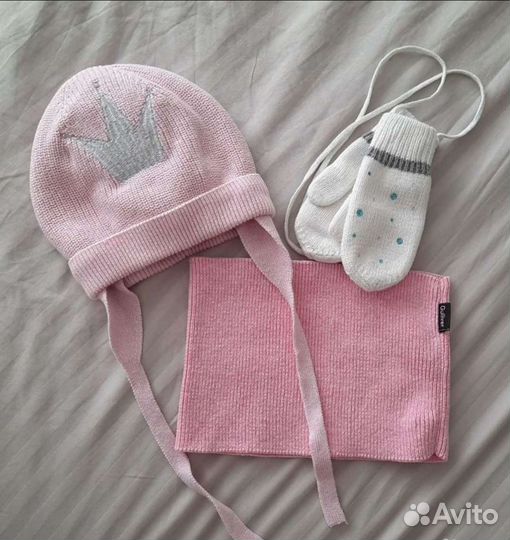 Шапка, варежки, снуд, панама, повязка