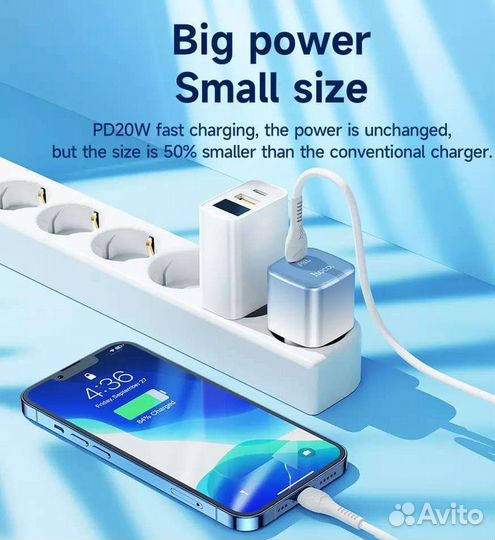 Сетевое зарядное устройство новое