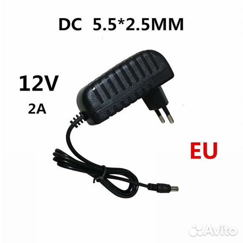 Блок питания DC 12В 2А (новый)