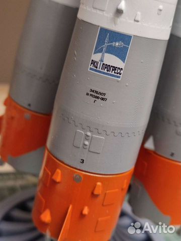 Союз 2.1б 1:72 и 1:144 модель ракеты