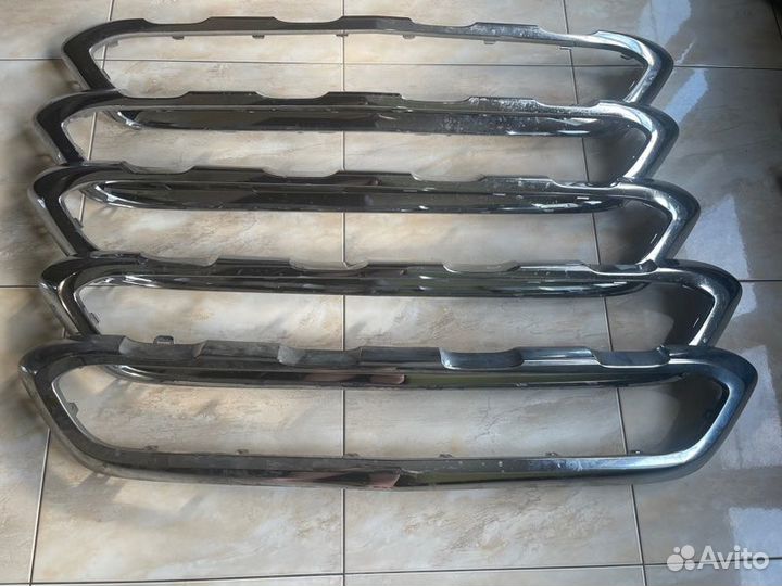 Накладка бампера передняя Mercedes Glc Class X 253