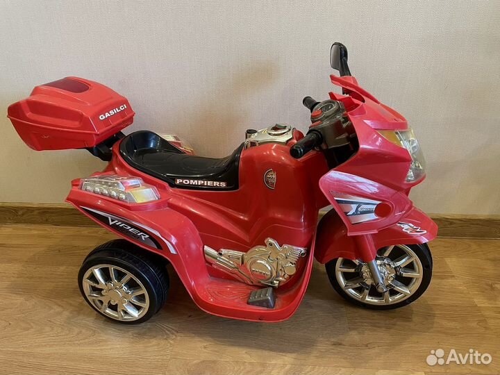 Детский мотоцикл на аккумуляторе
