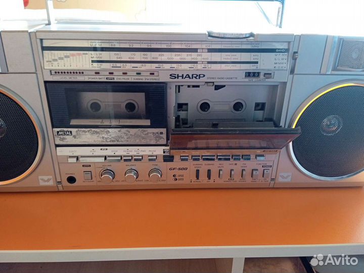 Кассетный магнитофон sharp GF500 H