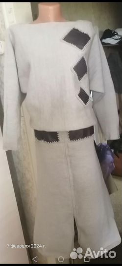 Костюмы вязаные-летние, осенние, зимние