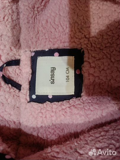 Зимний комбинезон для девочки 104