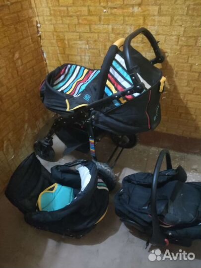 Детская коляска 3 в 1